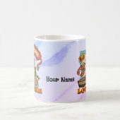 ルイジアナ州 コーヒーマグカップ (中央)