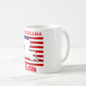 ルイジアナ州 コーヒーマグカップ (正面右)