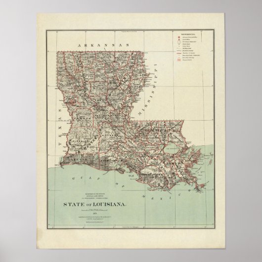 ルイジアナ州 ポスター (正面)