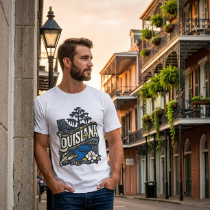 ルイジアナ州 ヴィンテージ トラベル お土産 Tシャツ