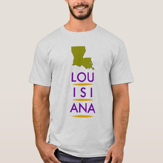 ルイジアナ州 Tシャツ (正面)