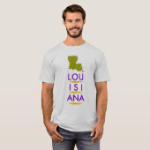 ルイジアナ州 Tシャツ (正面フル)