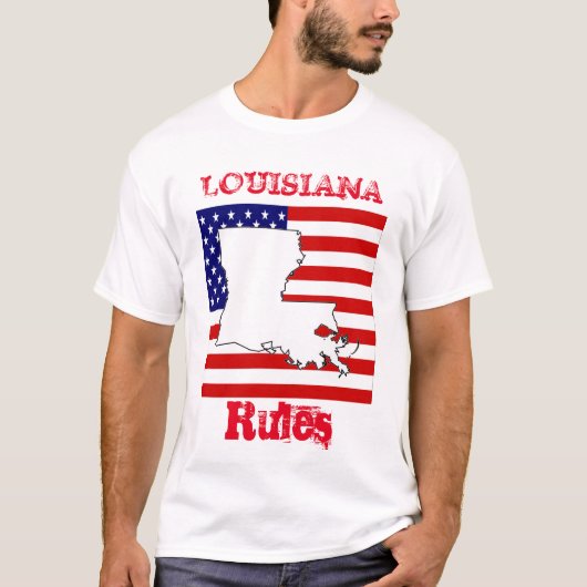 ルイジアナ州 Tシャツ (正面)