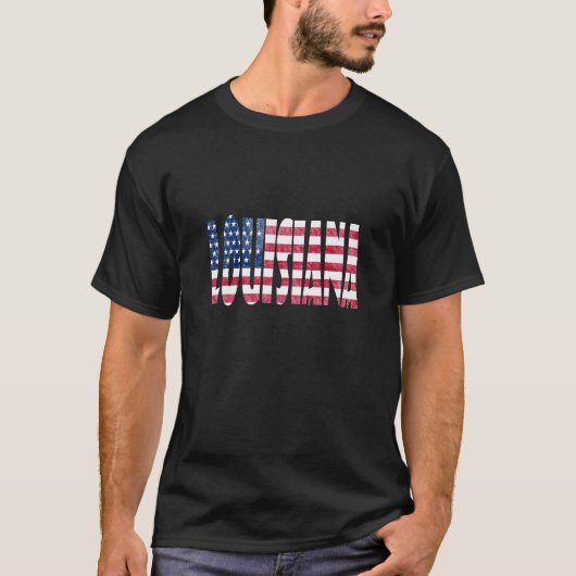 ルイジアナ州 Tシャツ (正面)