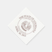 ルイジアナ徴候 スタンダードカクテルナプキン (角)