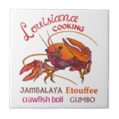 ルイジアナ料理 タイル (正面)