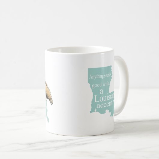 ルイジアナ旅行通勤者のコーヒー茶チョコレートマグ コーヒーマグカップ (正面右)
