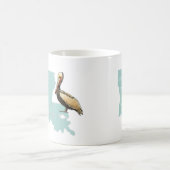 ルイジアナ旅行通勤者のコーヒー茶チョコレートマグ コーヒーマグカップ (中央)