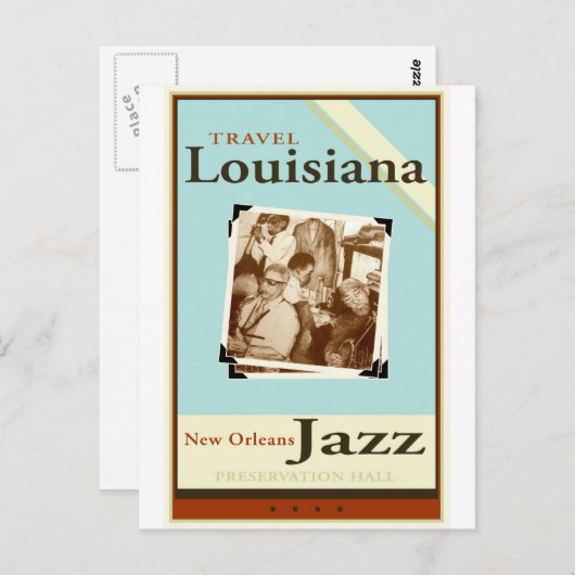 ルイジアナ旅行 ポストカード (正面/裏面)