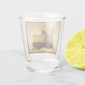 ルイジアナ油ウェルポンプジャック ショットグラス (裏面)