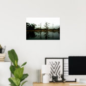 ルイジアナ湿地の朝 ポスター (ホームオフィス)