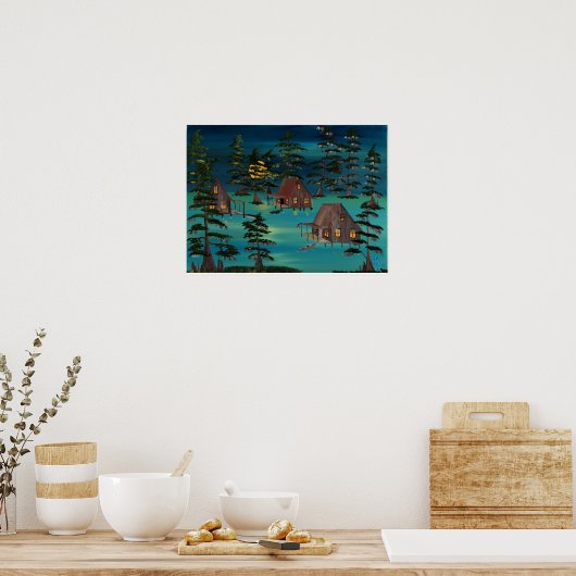 ルイジアナ真夜中の隣人 ポスター (キッチン)