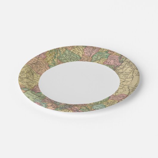 ルイジアナ10 ペーパープレート (アングル)