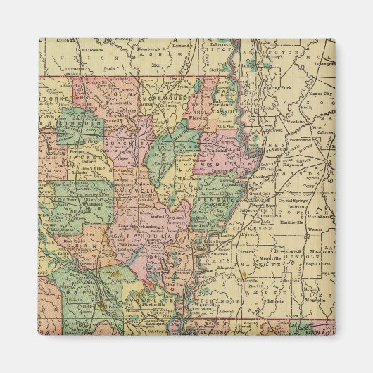 ルイジアナ10 マグネット (正面)