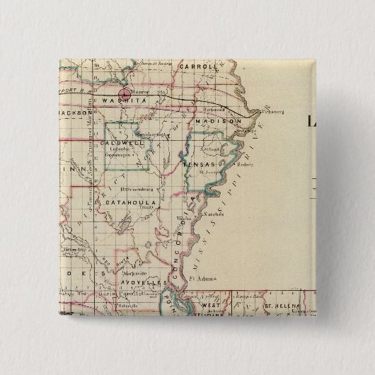 ルイジアナ2 缶バッジ (正面)