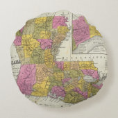 ルイジアナ3の新しい地図 ラウンドクッション (裏面)