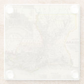 ルイジアナ4 ガラスコースター (裏面)