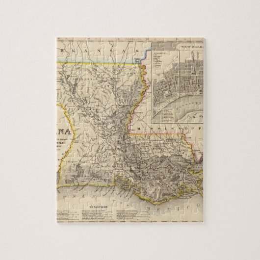 ルイジアナ4 ジグソーパズル (縦)