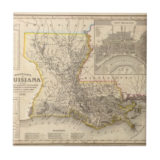 ルイジアナ4 タイル (正面)