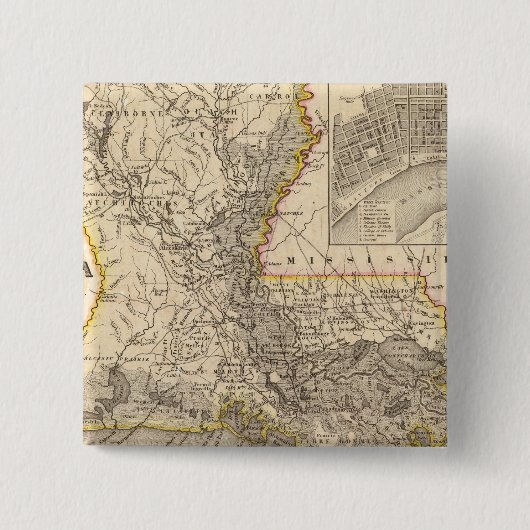 ルイジアナ5 缶バッジ (正面)