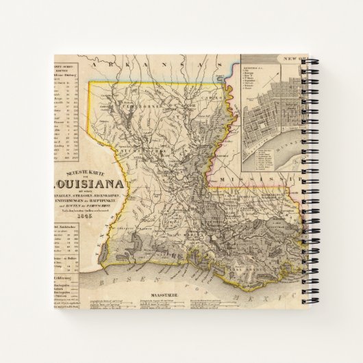 ルイジアナ5 2 ノートブック (裏面)