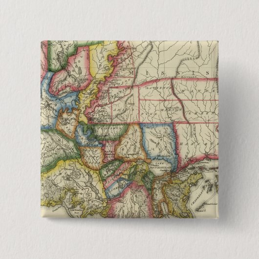 ルイジアナ7 缶バッジ (正面)