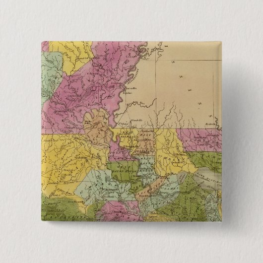 ルイジアナ7 缶バッジ (正面)