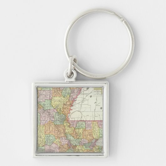 ルイジアナ8 キーホルダー (正面)