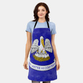 ルイジアナ エプロン (着用した状態)