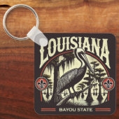 ルイジアナ キーホルダー (正面)