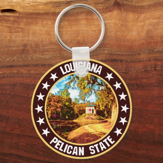 ルイジアナ キーホルダー (正面)