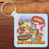 ルイジアナ キーホルダー (正面)