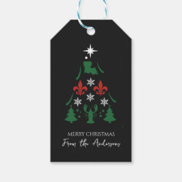 ルイジアナ クリスマス ホリデー カジュン ギフトタグ