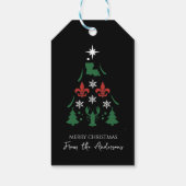 ルイジアナ クリスマス ホリデー カジュン ギフトタグ (裏面)