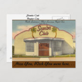 ルイジアナ、サンバクラブ、ボシアーシティ ポストカード (正面/裏面)