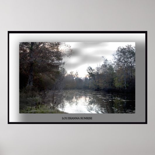 ルイジアナ・サンライズ・ポスタカスタマイズー –  ポスター (正面)