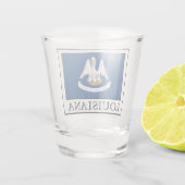 ルイジアナ ショットグラス (裏面)