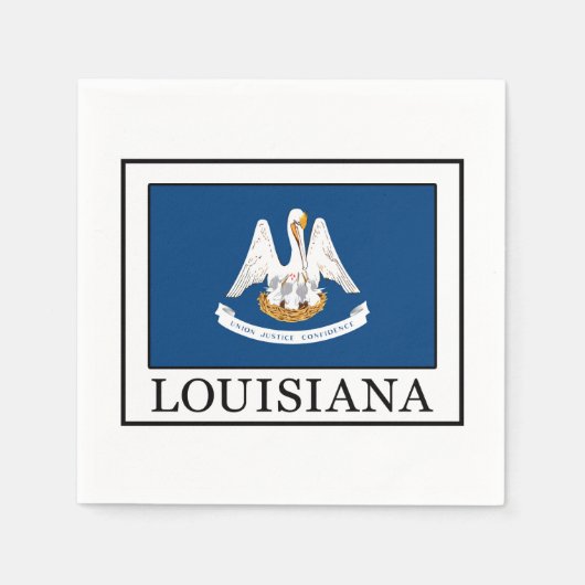 ルイジアナ スタンダードカクテルナプキン (正面)