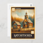 ルイジアナ,ナチトチェス |ヴィンテージ ポストカード (正面/裏面)