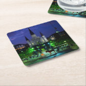 ルイジアナ，ニューオーリンズ スクエアペーパーコースター (アングル)