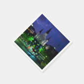 ルイジアナ，ニューオーリンズ スタンダードカクテルナプキン (角)