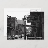 ルイジアナ，ニューオーリンズ ポストカード (正面/裏面)