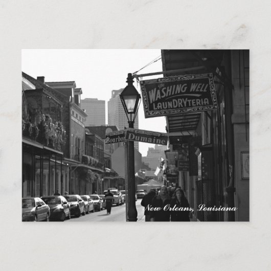 ルイジアナ，ニューオーリンズ ポストカード (正面)