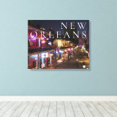 ルイジアナ,ニューオーリンズ |第フランスの4四半期 キャンバスプリント (インサイチュ (ウッドフロア))