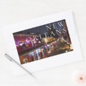 ルイジアナ,ニューオーリンズ |第フランスの4四半期 長方形シール (封筒)