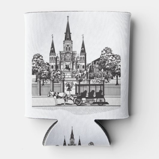 ルイジアナ，ニューオーリンズ 缶クーラー (正面)