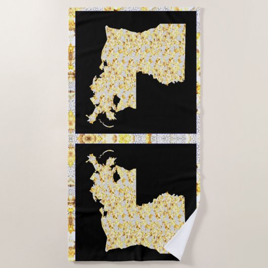 ルイジアナ ビーチタオル (正面)