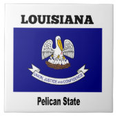 ルイジアナ、ペリカン州、 タイル (正面)