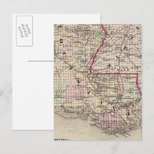 ルイジアナ ポストカード (正面/裏面)