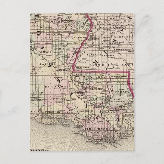 ルイジアナ ポストカード (正面)